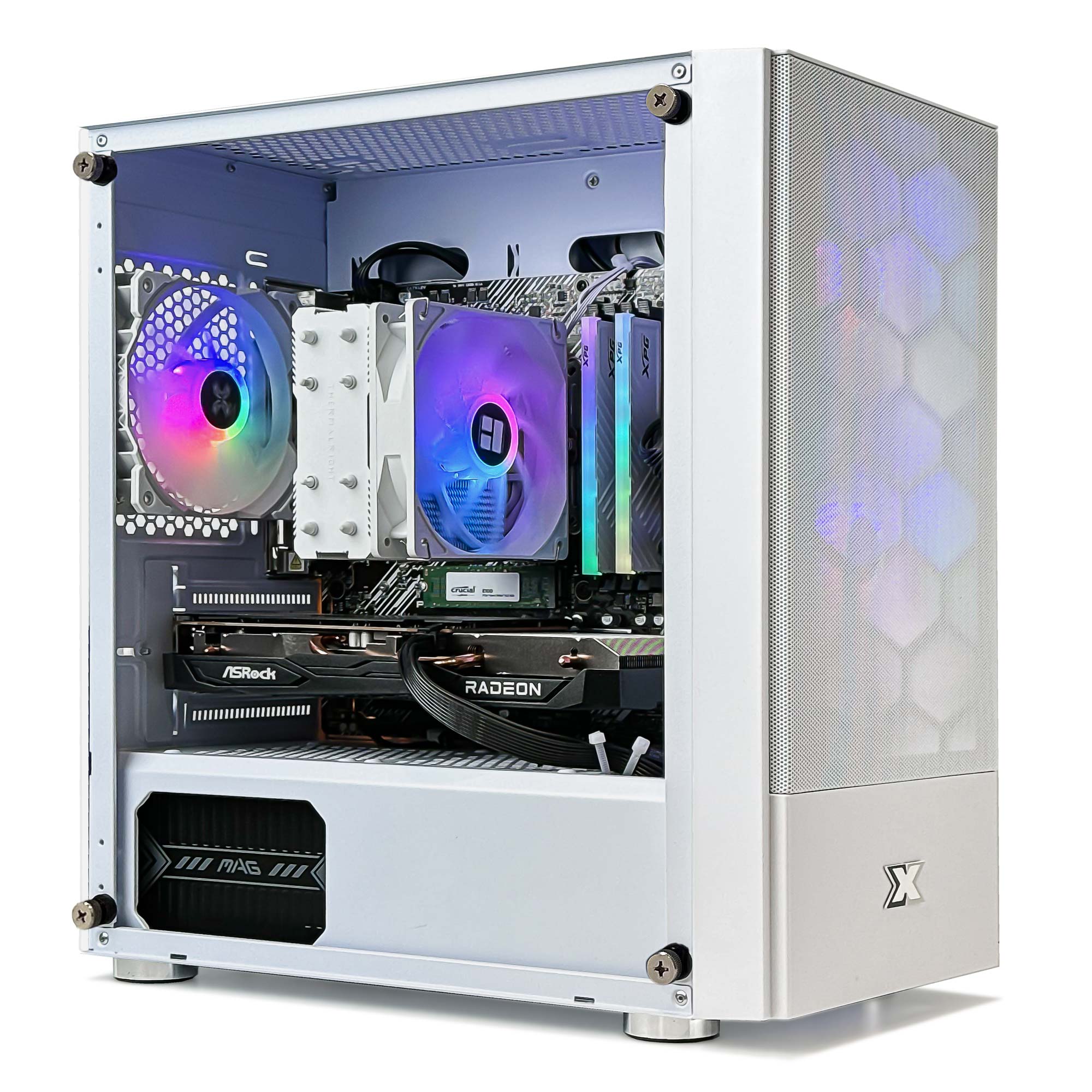 PC Gamer BLANC LUNARI FORGE
