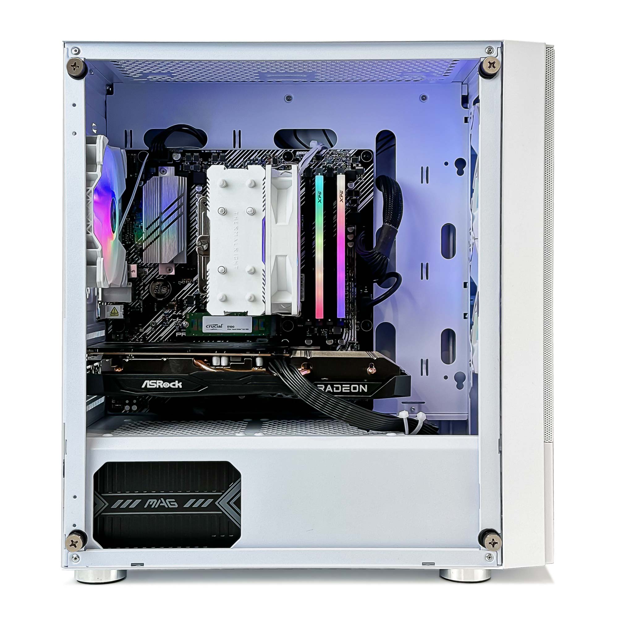 PC Gamer BLANC LUNARI FORGE
