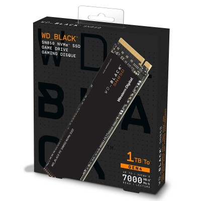 WD Black 1TO SN850 PCIE GEN4