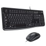 Clavier+Souris Logitech MK120 Filaire Noir