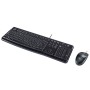 Clavier+Souris Logitech MK120 Filaire Noir