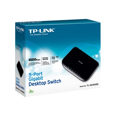 TP-LINK TL-SG1005D - Switch5-Port Gigabit