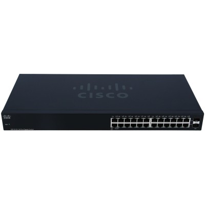 Cisco Small Business SG110-24 Non-géré L2 Gigabit Ethernet (10/100/1000) 1U Noir