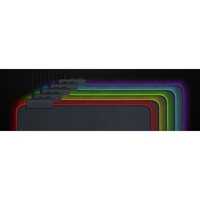 Razer - Tapis de souris Goliathus Extended Chroma XL RGB Noir