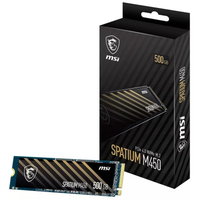 MSI Spatium M450 500GB PCIe 4.0