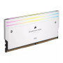 Corsair Dominator Titanium 2x16Go RGB LED DDR5 7200C34 - Blanc