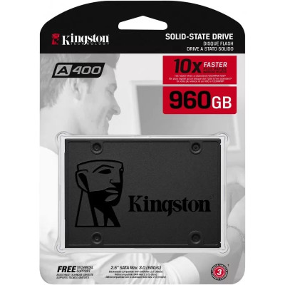 Kingston A400 2.5''SATA Rev 3.0, 960GB