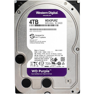 Western Digital WD Purple 3''5 4To