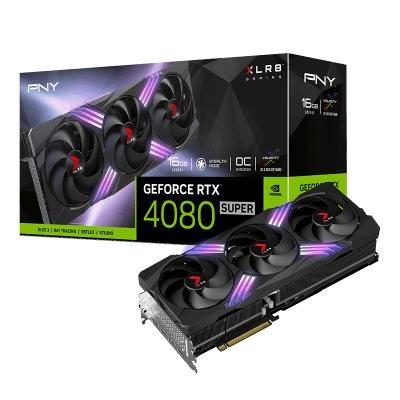 PNY GeForce RTX 4080 SUPER 16GB XLR8 Gaming VERTO EPIC-X RGB OC