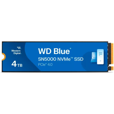 Western Digital SSD WD Blue SN5000 4To Nvme PCIe 4.0