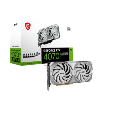 MSI GeForce RTX 4070 Ti Super 16G Ventus 2X White OC