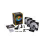 Corsair LL120 RGB Pack de 3 - Noir