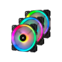 Corsair LL120 RGB Pack de 3 - Noir