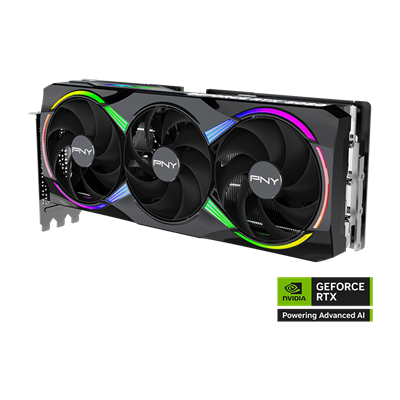 PNY GeForce RTX 5080 16GB ARGB Overclocked Triple Fan