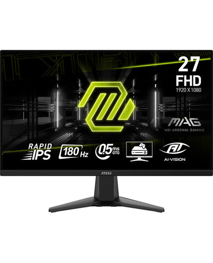 Écran PC MSI 27" FHD IPS MAG 275F 180Hz - Noir