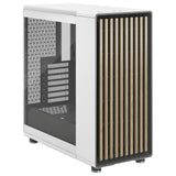 Fractal Design North Chalk TG Clear Blanc