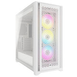 Corsair iCUE 5000D RGB Airflow Blanc Boîtier PC avec Ventilateurs RGB Paramétrables