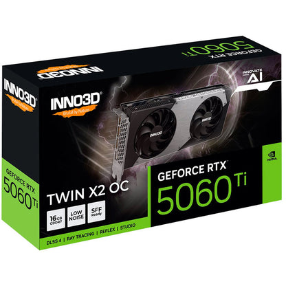 INNO3D GeForce RTX 5060 Ti 16GB Twin X2 OC