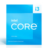 Processeur Intel Core i3-13100F 3.4GHz 4.5GHz Puce Pour PC Gaming et Bureautique