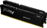 Kingston Fury Beast DDR5 2x8GB 5600C40 Ram RAM Mémoire Vive DDR5 Haute Performance