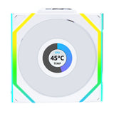 Lian Li Uni Fan SL 120 Reverse LCD ARGB Sans Fil Blanc