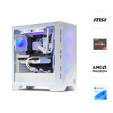 PC Gamer Blanc ICEFALL - AMD Radeon RX 9070 XT 16 Go
